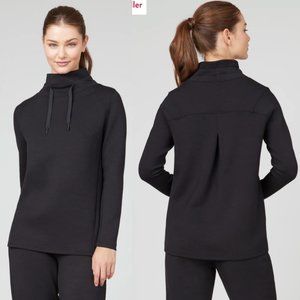 SPANX | AirEssentials "Got-Ya-Covered" Pullover Sweatshirt Black